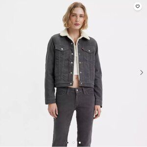 Original Levi's Premium Sherpa Trucker Jacket XS
